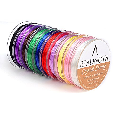 Wholesale Round 1mm 2mm Elastic Stretch Cord Beading String Thread 5 Metres Wholesale Round 1mm 2mm Elastic Stretch Cord Beading String Thread 5 Metres